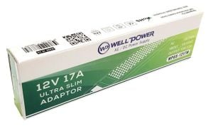 WellPower 12Volt 17Amper Adaptör Ultra Slim Led Trafosu