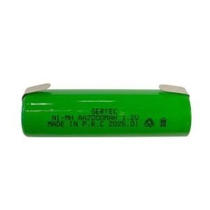 Sertec 1.2Volt 2000mAh AA Ni-MH Şarjlı Kalem Pil Puntolu