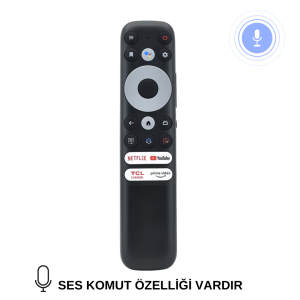 TCL Android Led Tv Kumanda Ses Komutlu RC902N FMR1 Kumanda