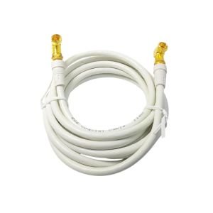 ROSE 2 Metre 2x 90Derece Gold F Konnektörlü Anten Kablosu