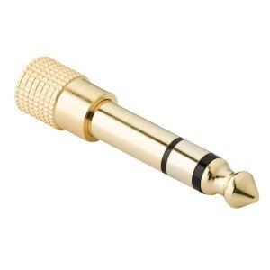 electroon 3,5mm to 6,3mm Stereo Çevirici Fiş Gold