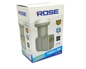 ROSE RL-200 0.1dB Twin Çiftli LNB Full HD 4K Uyumlu