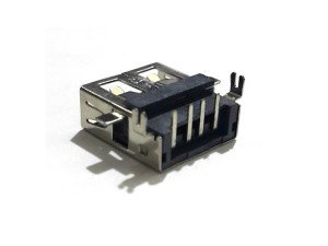 electroon USB 90 derece Dişi Şase Soket USB213