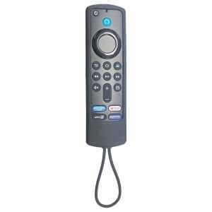 Amazon Fire Tv Kumanda Uyumlu Silikon Koruma Kılıfı - Siyah