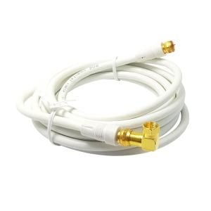ROSE 2 Metre 1x 90Derece Gold F Konnektörlü Anten Kablosu