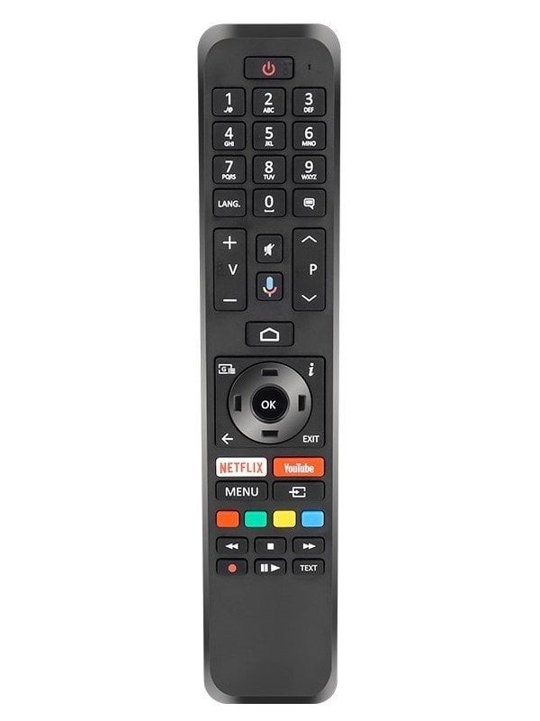 Vestel RC43160N Netflix-Youtube-Mikrofon Tuşlu Ses Komutlu Lcd-Led Tv Kumanda