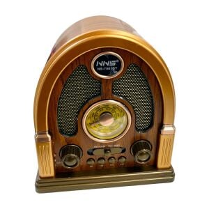 NNS NS-7061 USB-SD-FM-Bluetooth Destekli Şarjlı Nostaljik Retro Radyo