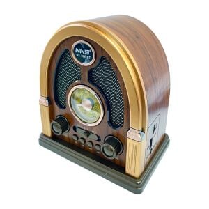 NNS NS-7061 USB-SD-FM-Bluetooth Destekli Şarjlı Nostaljik Retro Radyo