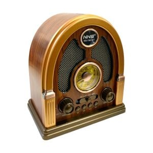 NNS NS-7061 USB-SD-FM-Bluetooth Destekli Şarjlı Nostaljik Retro Radyo