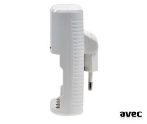 AVEC AV-802 Universal AA-AAA-9Volt Pil Şarj Cihazı Ni-CDNi-MH