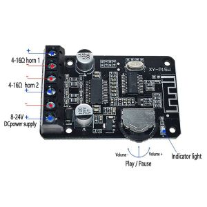 XY-P15W 15W Stereo Bluetooth Güç Amplifikatör Modülü
