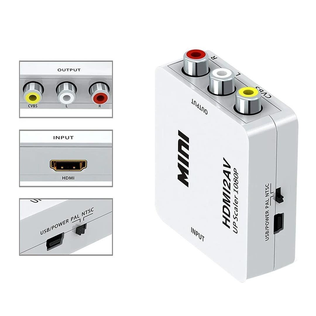 Powermaster HDMI to RCA  Audio Video Çevirici