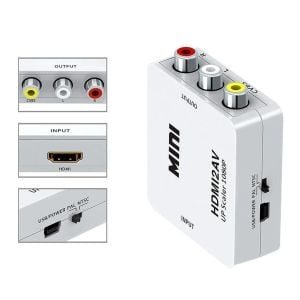 Powermaster HDMI to RCA  Audio Video Çevirici