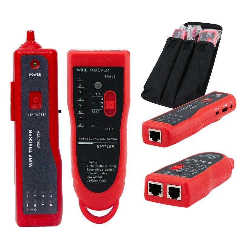 Powermaster XQ-350 Çantalı Kablo Bulucu ve Test Cihazı