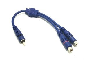 electroon 2RCA Dişi - 1RCA Erkek 30cm Ara Kablo
