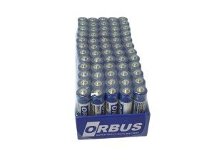 ORBUS AAA 1.5Volt İnce Kalem Pil - 60Adet