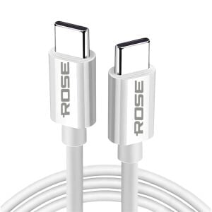 Rose RC-940 Type-C to Type-C 60Watt 1Metre Şarj Kablosu