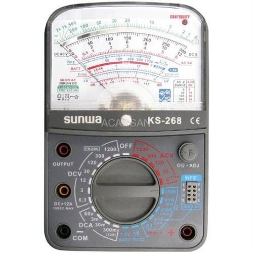 SUNWA KS-268 Analog Ölçü Aleti