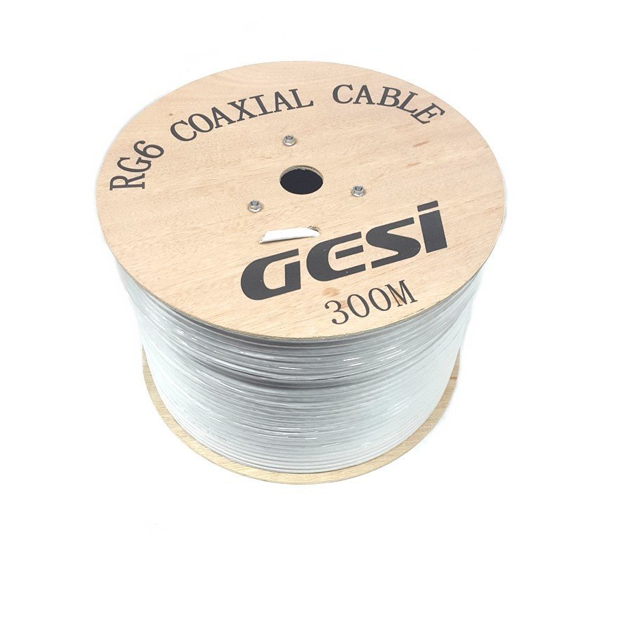 GeSi RG6 Anten Kablosu 300Metre 64Tel