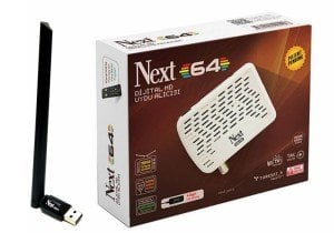 Next 64 HD Mini Full HD IPTV Uydu Alıcısı +Wifi Anten