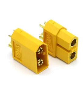 electroon XT60 Konnektör Çift Erkek-Dişi Lipo Pil Batarya Bağlantı 60A