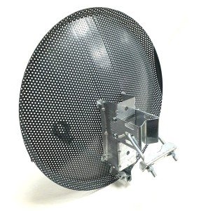 Antenci 40cm Delikli mini Çanak Anten - Karavan Anteni