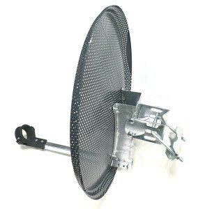 Antenci 40cm Delikli mini Çanak Anten - Karavan Anteni