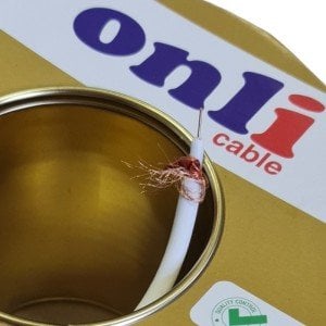 Onli RG6-U4 Gold Seri Anten Kablosu 100Metre 48Tel Yerli Üretim