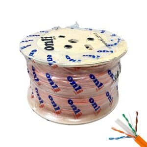 Onli 305Mt 23AWG UTP CAT6 Network Kablosu Turuncu Yerli Üretim