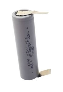 Sertec Batarya 18650 2450Mah 12C Gri / Puntolu / 1 Adet