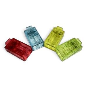 Rose CAT6 EZ-RJ45 Açık Uçlu 4 Renkli Soket 8P/8C - 100Adet