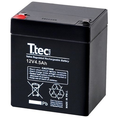 Ttec 12Volt 4,5Amper Bakımsız Kuru Akü