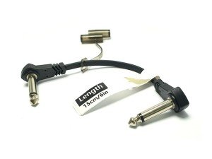 Roxtone RX-K12300-15 6.3mm Mono Gitar Kablo 15cm