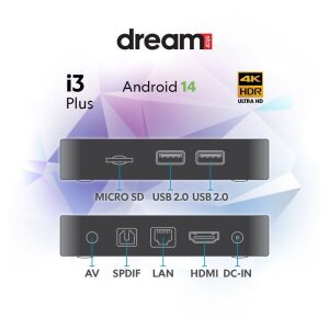 Dreamstar i3 Plus Android TV Box 2GB Ram 16GB Hafıza