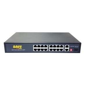 BAFF 16+2 Port 10/100/1000 Gigabit Al-Poe Switch