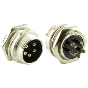 electroon 5 Pinli Erkek Şase Mayk Fiş