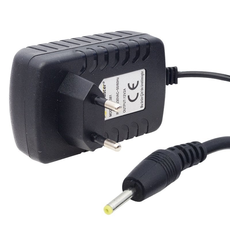 Powermaster 12V 2A Tablet Şarj Adaptörü ince Uçlu
