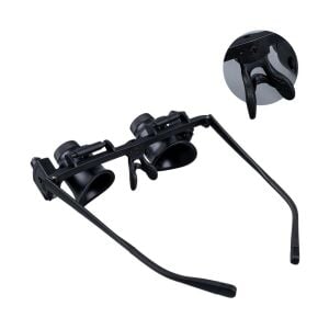 PowerMaster PM-23691 24X Profesyonel Tamirci Kuyumcu Büyüteç Gözlüğü Çift Aydınlatma Ledli