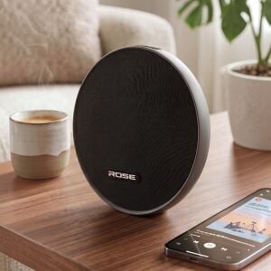 Rose HP-605 Şarjlı Dekoratif Masa Üstü Bluetooth Hoparlör 18x18x5cm