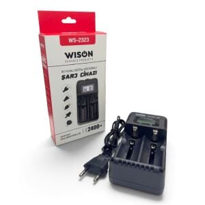 WISON WS-2323 Universal Li-ion/Ni-Mh/Ni-Cd Çiftli Şarj Cihazı