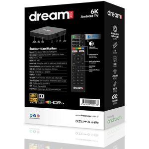 Dreamstar i6 6K Android Tv Box 4gb Ram 64GB Hafıza Android 12
