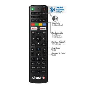 Dreamstar i6 6K Android Tv Box 4gb Ram 64GB Hafıza Android 12
