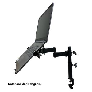 electroon NB-M100 Hareketli Teleskopik Notebook Masa Askı Aparatı