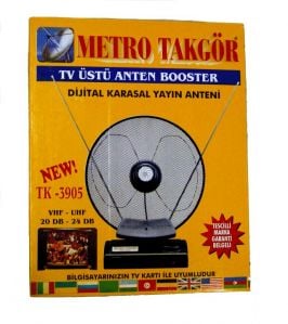 Metro Takgör TV Üstü Yükselteçli Anten
