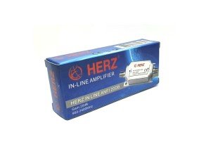 Herz 20dB IN-Line Amplifier Kablo Sinyal Yükseltici