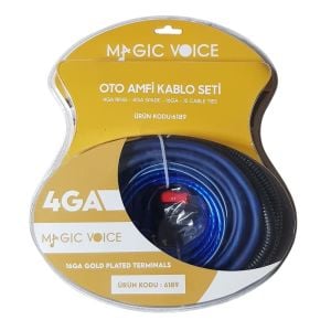 Magicvoice 4GA Oto Anfi Kablo Seti