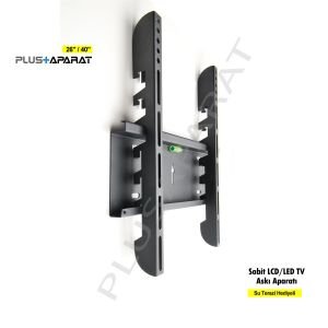 Plus Aparat PA-2640 26”- 40” LCD-LED TV Sabit Askı Aparatı + Su Terazisi Hediyeli