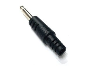 electroon 6.3mm Mono Metal Gitar Jak Erkek - Siyah