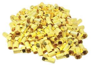 Powermaster RG6 Gold F Konnektör 100Adet