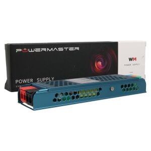 PowerMaster PM-26829 12Volt 8.5Amper 100Watt Slim Metal Kasa Adaptör 180x50x23mm
